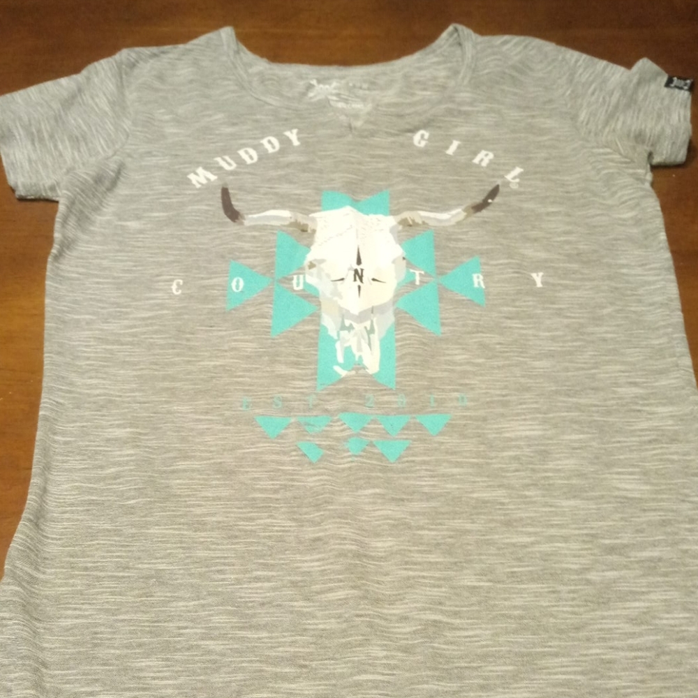 Moon Shine Camo Graphics Top Size M